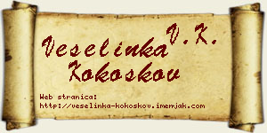 Veselinka Kokoškov vizit kartica
